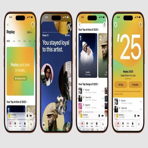 Apple Music Replay 2025 tôn vinh gu âm nhạc của bạn