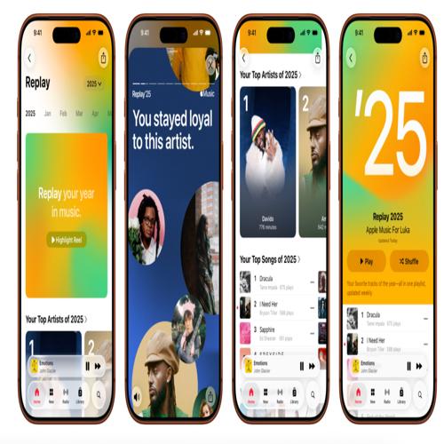 Apple Music Replay 2025 đã chính thức ra mắt