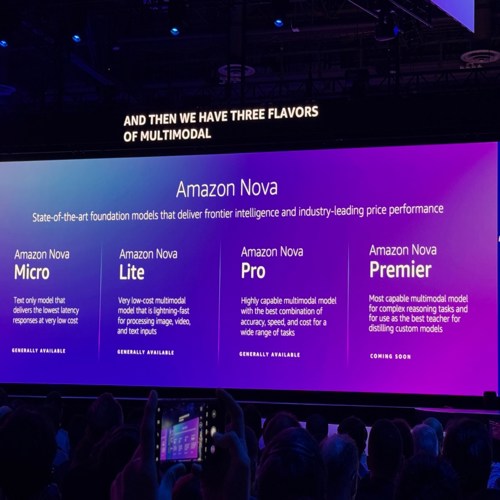 AWS ra mắt Nova AI và dịch vụ mới giúp khách hàng kiểm soát hơn