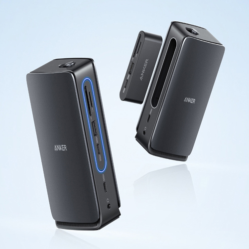 Anker ra dock để bàn với hub USB-C rời tiện mang theo